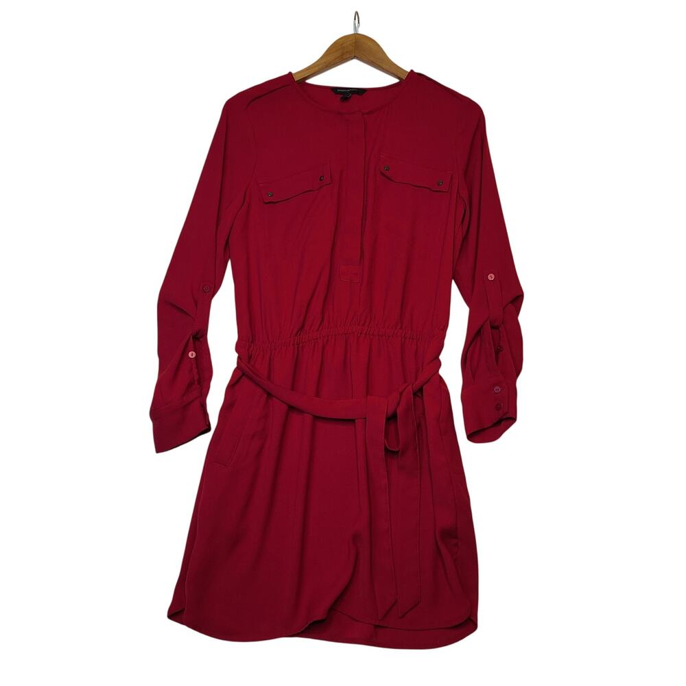 Banana Republic Women's Wine Long Sleeve Size 6